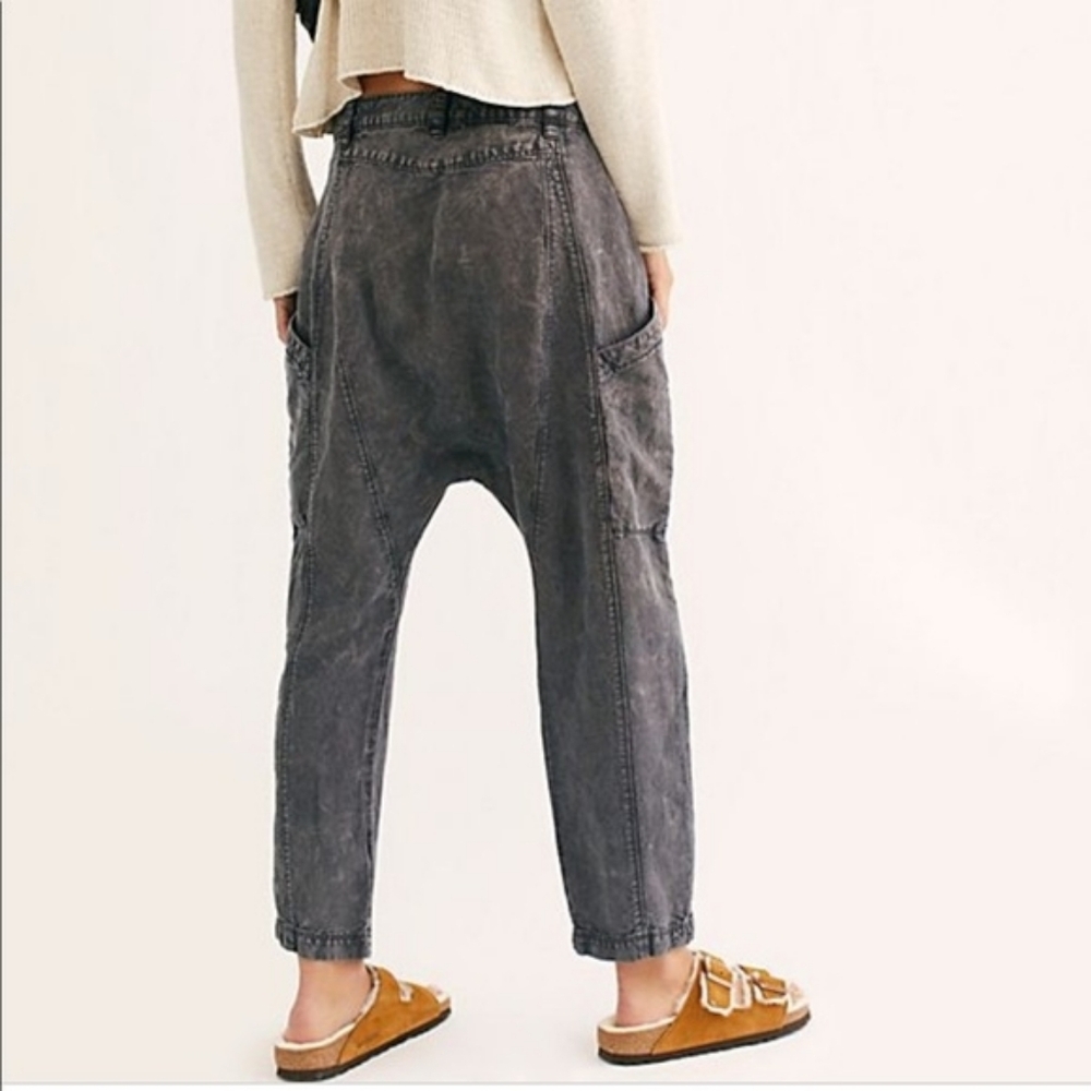 :🩷"Desert Daze" Harem Charcoal Pants", By"Free People" ✨️ - Picture 16 of 16